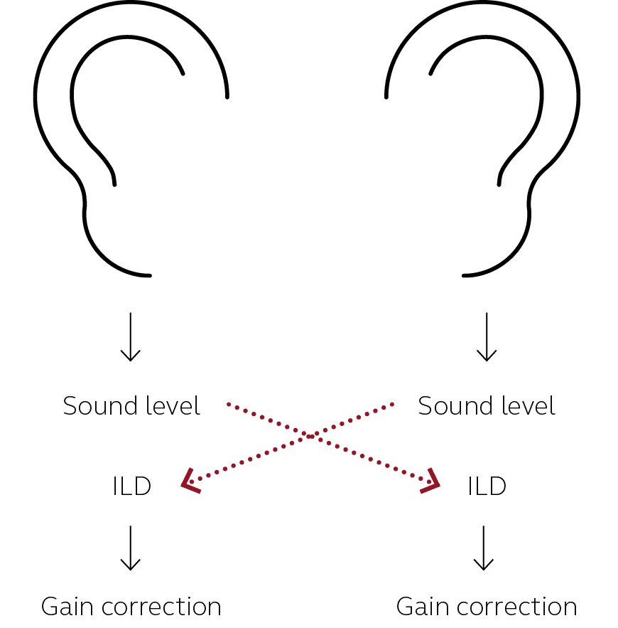 Spatial Sense Ohren Symbol