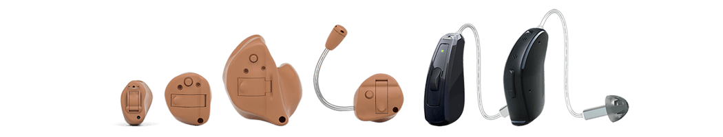 Gama de audífonos intraauriculares (RIE) personalizados